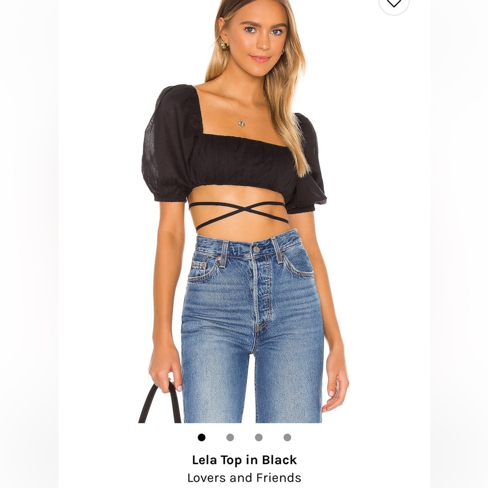 Lela top black